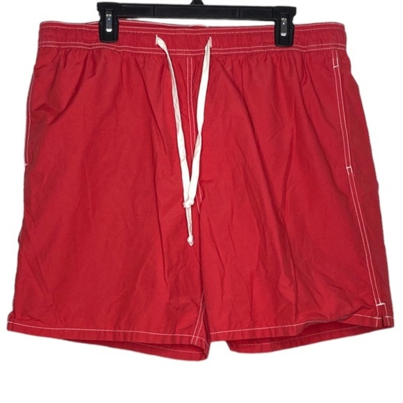 Old Navy Mesh Lined Swim Trunks (Size:XLTG, Color:Red) - Picture 1 of 4